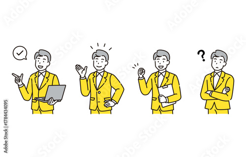 ビジネスマン　セット