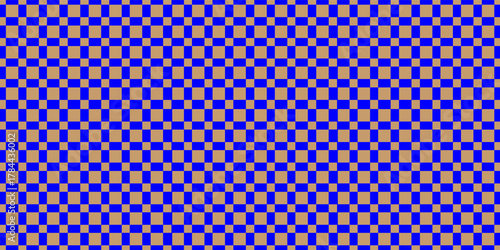 Transparent seamless pattern background, white and black checkered pattern, checkerboard transparency texture banner, empty wide checker template background. Multiple color checkerboard.