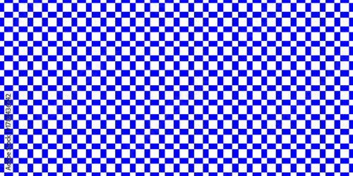 Transparent seamless pattern background, white and black checkered pattern, checkerboard transparency texture banner, empty wide checker template background. Multiple color checkerboard.