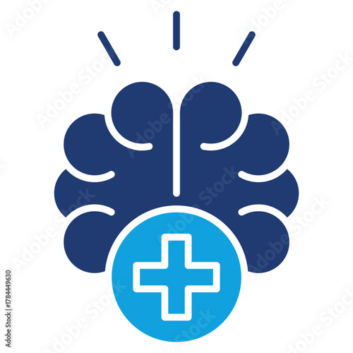 Neurology Blue Icon