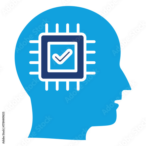 Intellect Blue Icon