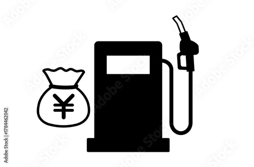 ガソリン価格のアイコン