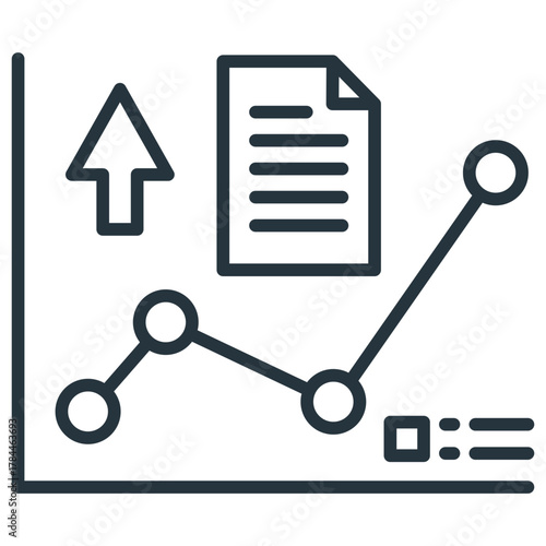 Variability Outline Icon