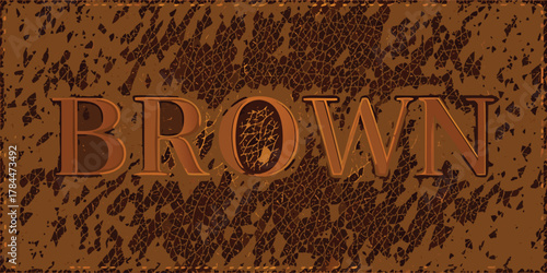 Brown leather texture background with crackle pattern for design and decoration use cases online

