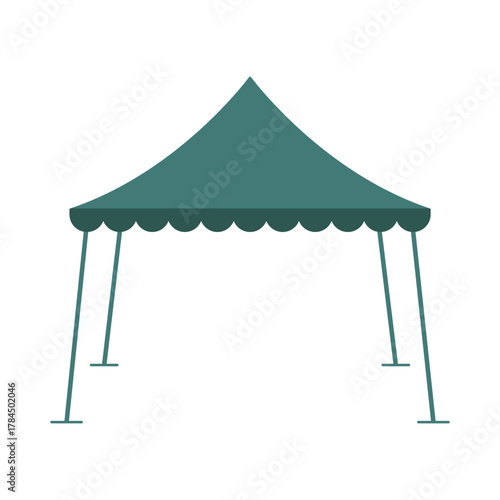 illustration of tent