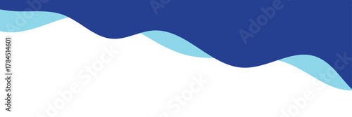 Divider Header for App, Banners or Posters. Set of Template Dividers Shapes for Website. Curve Lines, Drops, Wave Collection of Design Element for Top, Bottom Page Web Site. white background. eps 10 .