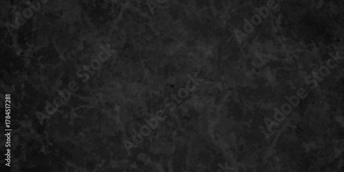 Dark black grunge wall charcoal colors texture backdrop background. Black Board Texture or Background. abstract grey color design are light with white gradient background. Old wall texture cement.	
