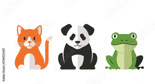 set animal vector