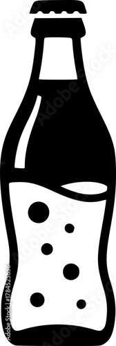 Vintage Soda Bottle Icon