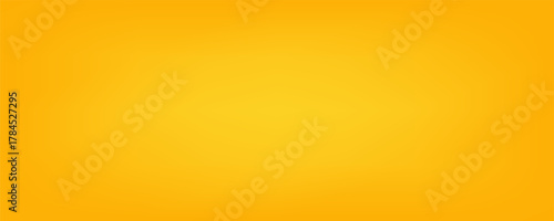 Yellow background abstract with Gradient in empty room studio, Yellow empty room studio gradient used for background.