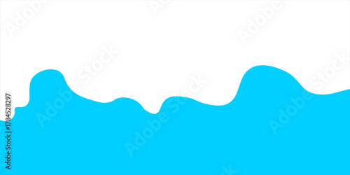 milk splash, milk simple shape for banner background, milk waves, milk splashes for advertising dairy products