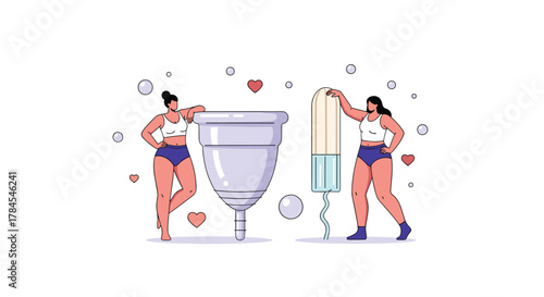 Choosing the right menstrual product for your body and lifestyle.