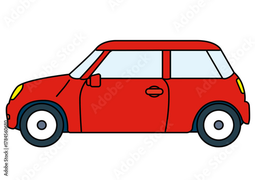 乗り物, 車, 自動車, 赤, 乗用車, レンタカー, マイカー, 赤色, 自家用車, 普通車, 中古車, 新車, 車購入, 車イラスト, 車関係, 対向車, 自動車教習所, かわいい車, 自動車税, ハイブリッドカー, 自動車学校, 電気自動車, エコカー, 車検, 安全運転, タイヤ, 運転, ドライブ, ヘッドライト, ファミリーカー, 普通自動車, クルマ, カー, 窓, ブルー, 青, 