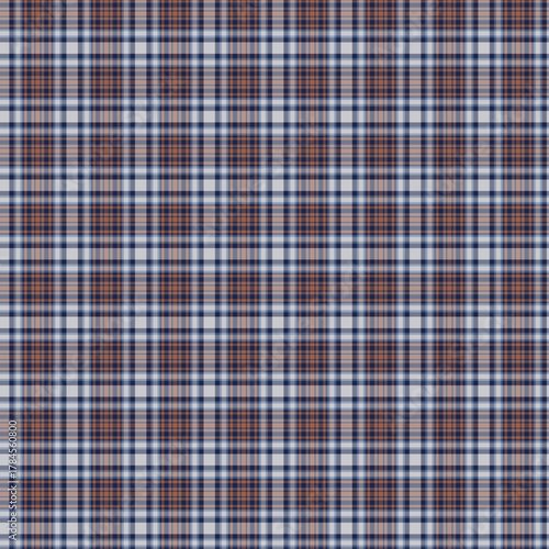 Seamless red,brown,green, lemon,teal and black plaid twill check pattern for fabric design.