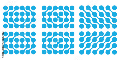 Set black metaballs isolated on a white background. Modern contemporary geometric shapes and elements. Metaball pattern. Liquid drops or morph shapes background. eps 10