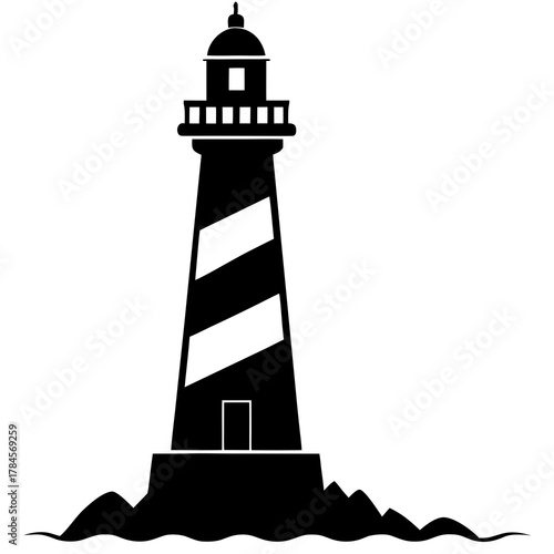 lighthouse vector illustration