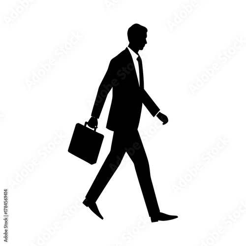 businessman with briefcase