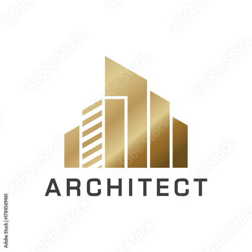 Modern Luxury Architecture Building Logo Collection