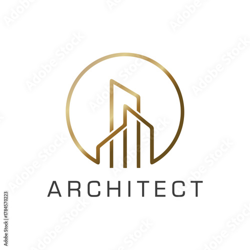 Modern Luxury Architecture Building Logo Collection
