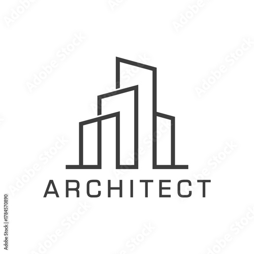 Modern Luxury Architecture Building Logo Collection
