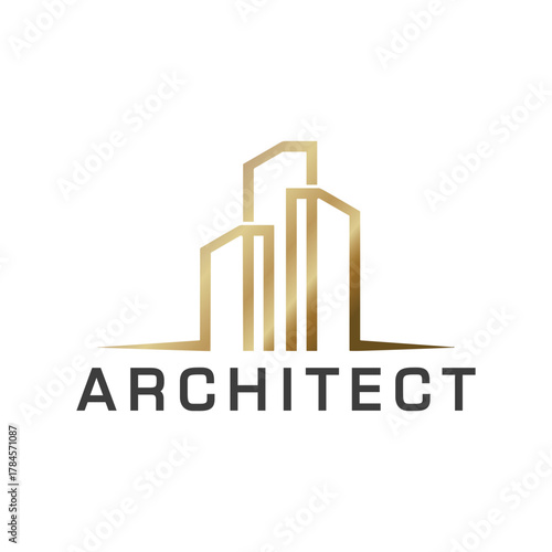 Modern Luxury Architecture Building Logo Collection