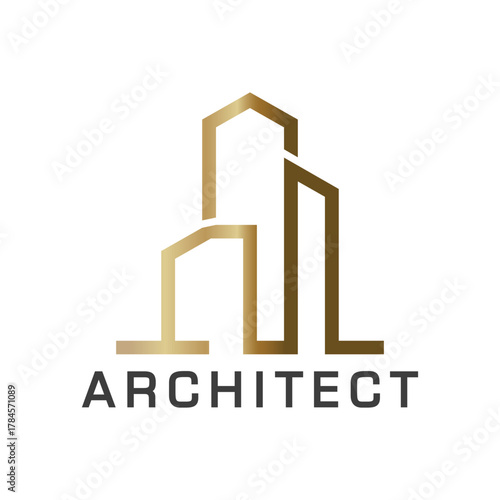 Modern Luxury Architecture Building Logo Collection