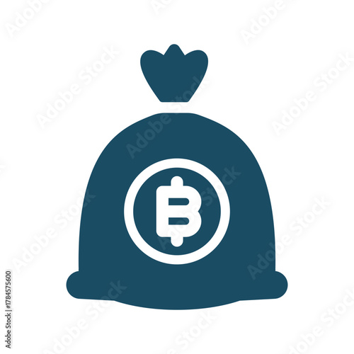 Digital coin, crypto purchase icon svg cut file. Isolated vector illustration.