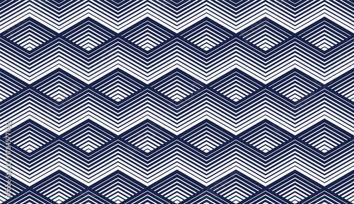 Cubes abstract background, seamless pattern with 3D blocks, geometric linear polygon wallpaper, isometric surreal cubic construction tiling pattern.