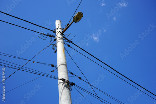 high voltage power line