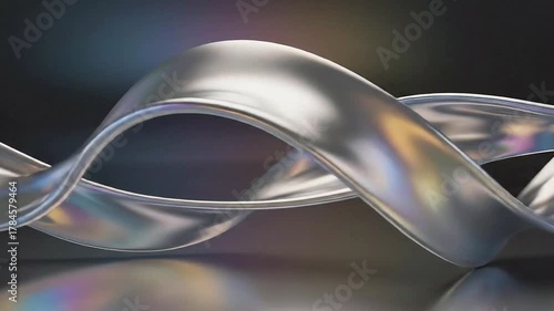 Dynamic Abstract Background With Smooth Flowing Lines and Colors Colorful Abstract Background With Flowing Curves and Smooth Lines