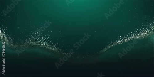 Abstract blue ocean wave texture with deep water light and underwater bubbles