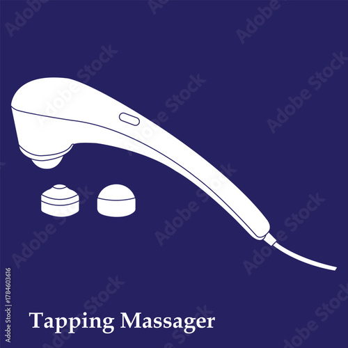 Tapping massager icon