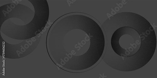 Color background, black and white background with pattern modern circle pattern
