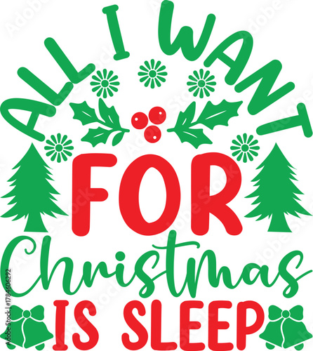 All I Want For Christmas Is Sleep