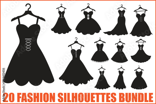 Wedding Dress Vector Pack