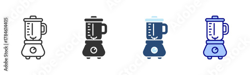 Blender Icon Set. Designed In Multi Style