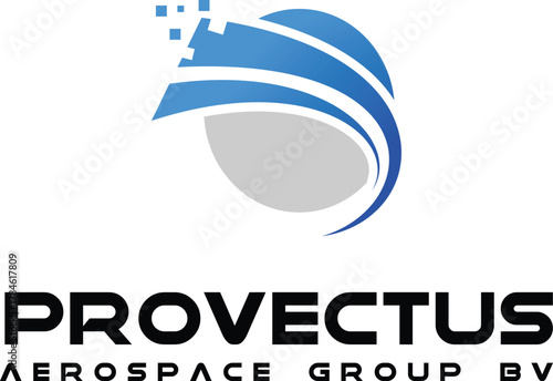 Modern aerospace logo design for innovative tech company branding