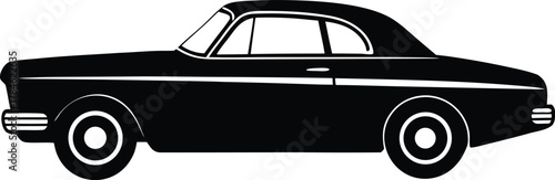 Classic Car Silhouette