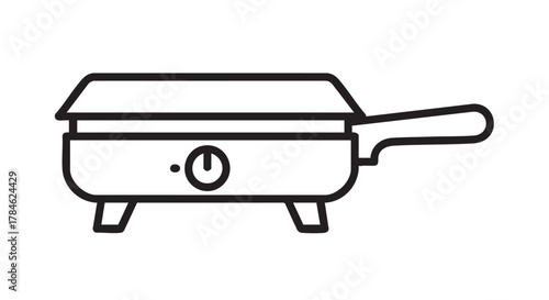 21. drink stirrers set outline icon vector
