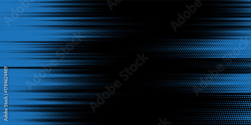 black and blue halftone speed pattern background.modern eps10
