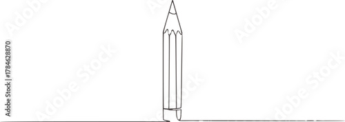 Sharp graphite writing tool pencil drawing