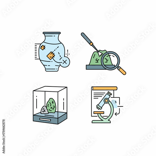 Archaeology and Paleontology Research Tools and Discoveries.