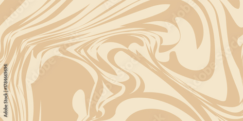 Beige marble acrylic swirl seamless pattern.