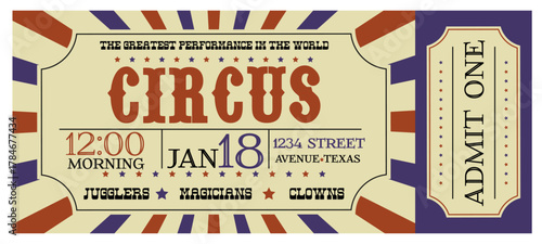 Carnival ticket. Park ticket.Admit one