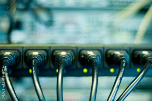 Power cables on technology switch internet connectivity