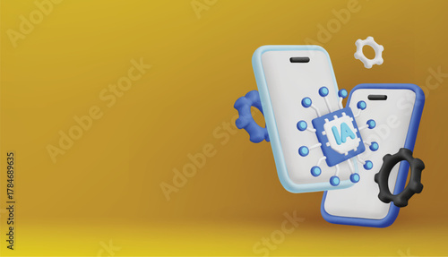 AI-powered smartphones showcase the future of mobile technology, intelligent apps, and advanced digital connectivity.