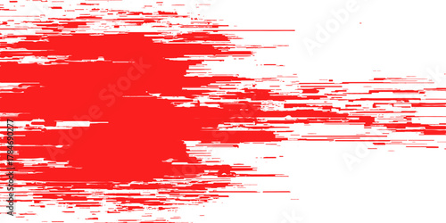 Red grunge background with a splatter of paint and ink creating a dirty texture for design