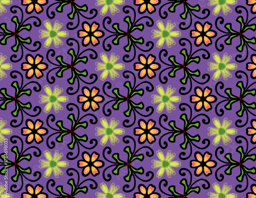 seamless floral pattern