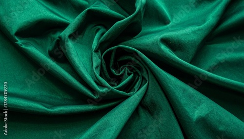 green satin background