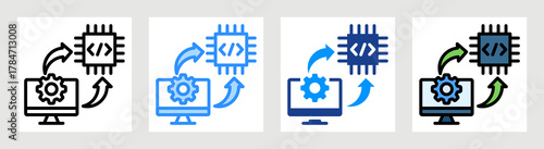 Firmware Icon Collection Set Multiple Style